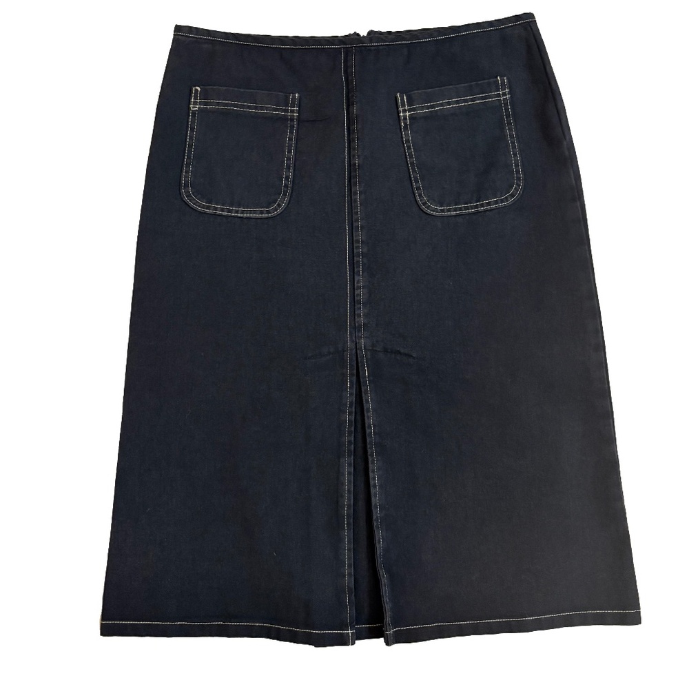 CO-OP Barneys NY Black Denim Skirt (vintage Y2K)